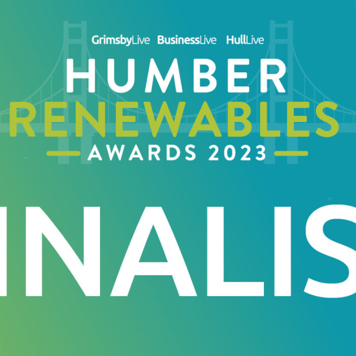 We’re a Finalist in the Humber Renewables Awards 2023!